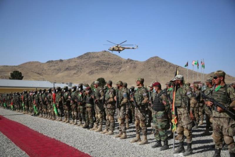افغانستان: 437 نئے کیڈٹس کمانڈوزفوج میں شامل