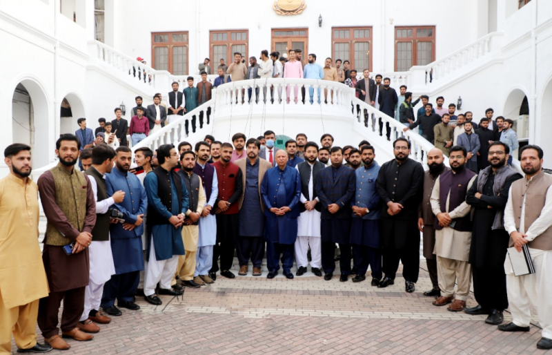 ‏انصاف سٹوڈنٹس فیڈریشن کے چودھویں یوم تاسیس کی مناسبت سے گورنر ہاؤس لاہور میں تقریب کا اہتمام