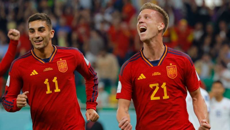 فیفا ورلڈ کپ: اسپین کا ورلڈ کپ میں شاندار آغاز، کوسٹاریکا کو 7 گول سے شکست