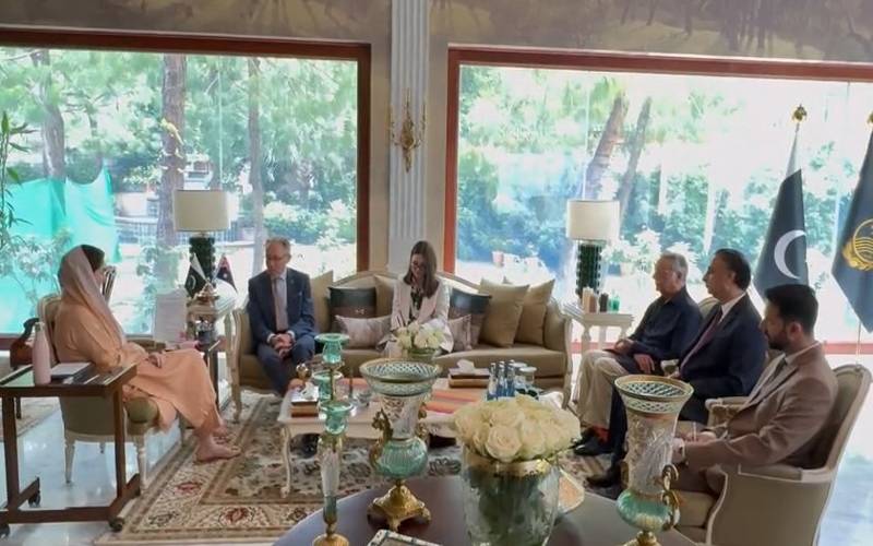 وزیراعلیٰ پنجاب مریم نواز سے آسٹریلین ہائی کمشنر نیل ہاکنز کی الوداعی ملاقات