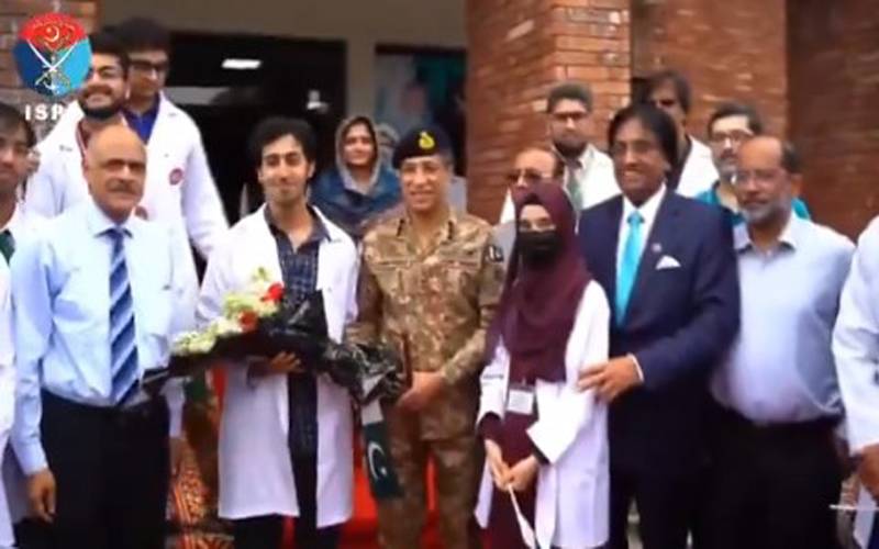  ڈی جی آئی ایس پی آر کی راولپنڈی میڈیکل یونیورسٹی میں طلبہ سے خصوصی نشست