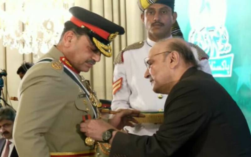 فیلڈ مارشل عاصم منیر کو 