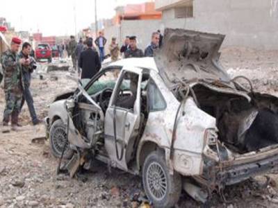 عراق ميں دوکاربم دھماکوں کے نتيجے ميں بارہ افراد ہلاک اورچالیس زخمی ۔