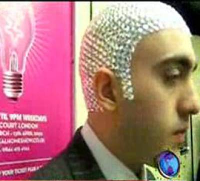 Artist Turns His Head Into Canvas News Package 28 June 2012