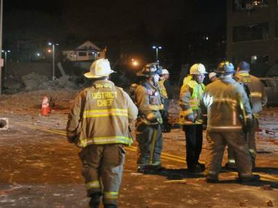 امریکی ریاست میساچوسٹس میں دھماکے سے عمارت تباہ جبکہ آٹھ افراد زخمی ہوگئے