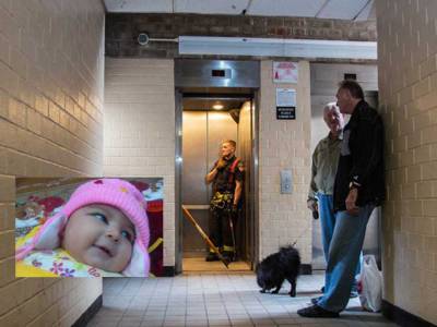 نیویارک: خالی لفٹ سے گرکر 6 ماہ کی بچی ہلاک.