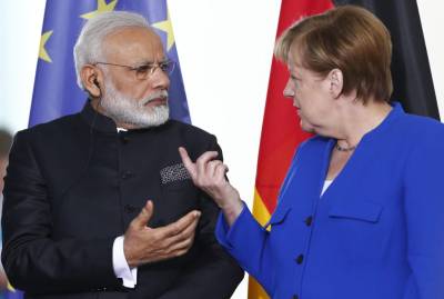 دورہ جرمنی کے دوران بھارتی وزیرا عظم کو شرمندگی کا سامنا