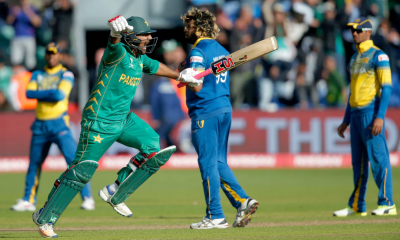  پاکستان نے چیمپئنز ٹرافی کے اہم میچ میں سری لنکا کو شکست دے کر سیمی فائنل کے لیے کوالیفائی کر لیا ہے