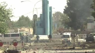 کوئٹہ میں دہشت گردوں کا وار, زوردار بم دھماکے کے نتیجے میں چھے پولیس اہلکاروں سمیت تیرہ افراد شہید اور متعدد زخمی