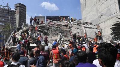 میسیکو میں زلزلے نے تباہی مچا دی،39 عمارتیں زمیں بوس،125 افراد ہلاک