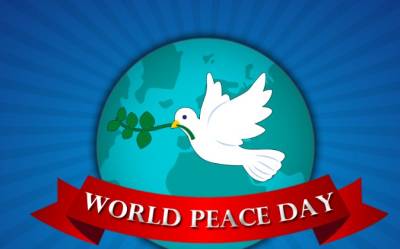 امن کا دن منانے کا مقصد دنیا بھر میں نفرتوں اور جنگ کو ختم کر کے محبت کو بڑھانا ہے,پاکستان سمیت دنیا بھر میں امن کا دن آج منایا جارہا ہے