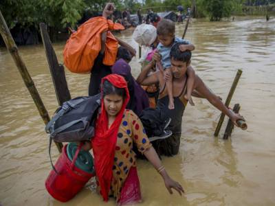 بنگلہ دیش میں روہنگیا پناہ گزینوں کو سیلابی صورتحال کا سامنا