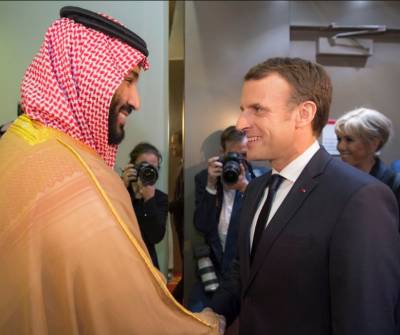 خلیجی خطے میں بڑھتی ہوئی کشیدگی کے پیش نظر فرانسیسی صدرعمانویل میکرون نے سعودی عرب کا دورہ کیا 