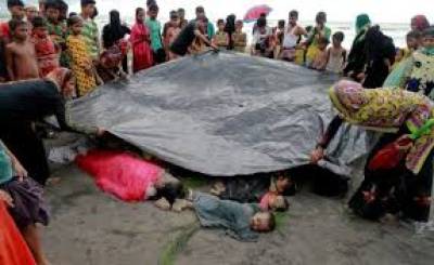 روہنگیا مسلمانوں کو صرف جلایا ہی نہیں گیا ،، بلکہ زندہ انسانوں کے گلے بھی کاٹے گئے