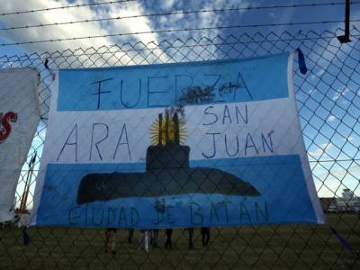 ارجنٹائن کی آبدوز کی گمشدگی کے مقام پر سمندر میں دھماکے کی تصدیق