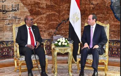 سوڈان اور ایتھو پیا سے مل کر دریائے نیل سے فائدہ اٹھانا چاہتے ہیں۔ مصری صدر
