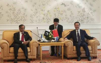 چیف جسٹس آف پاکستان کی چین کے سپریم پیپلز کورٹ کے صدر زو کیانگ سے بیجنگ میں ملاقات