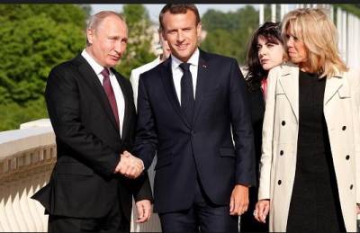 ماسکو:فرانسیسی صدرایمانویل میکرون کی روسی ہم منصب پیوٹن سےملاقات