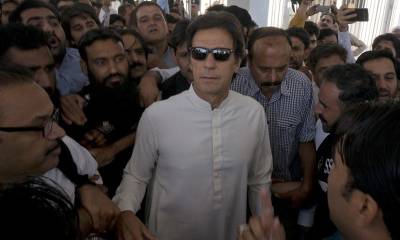 In rare assembly appearance, Imran votes for Fata bill