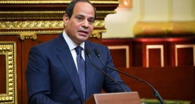 مصری صدر عبدالفتاح السیسی نے دوسری مدت کے لئے اپنے عہدے کا حلف اٹھالیا،