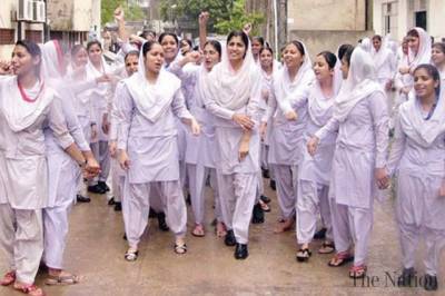 The administration on nurses protest in the general hospital took the demand of nurses:Lahore