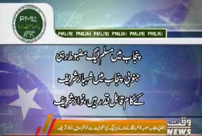 PMLN Parliamentary board meeting is underway at PMLN secretariat 