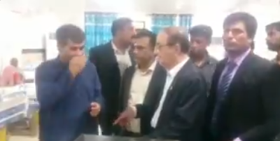 نگران وزیر اعلیٰ پنجاب حسن عسکری نے شہباز شریف کا انداز اپنایا اور ہسپتالوں کے دورے شروع کر دیئے.