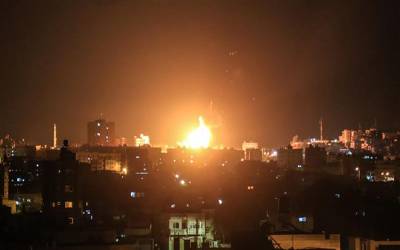 غزہ کی پٹی میں فلسطینی مجاہدین کی رصدگاہ پر اسرائیلی بمباری