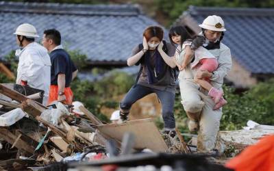 جاپان میں طوفانی بارشیں اور سیلاب، مرنے والوں کی تعداد 126ہوگئی۔
