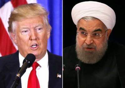 امریکی صدر ٹرمپ اور ایرانی صدر روحانی کی ایک دوسرے کو 'دھمکیاں'