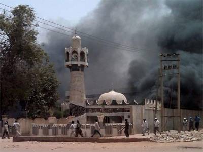 نائیجیریا میں اجاری کونڈونگا کے علاقے کی مسجد میں نماز فجر کے دوران خود کش حملے میں سات نمازی جاں بحق