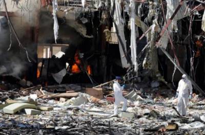 یمن میں سعودی اتحادی طیاروں کی شدید بمباری میں درجنوں افراد ہلاک 