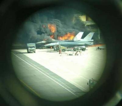 بیلجیئم: ٹیکنیشن نے ایک ایف 16 طیارے سے دوسرا ایف 16 طیارہ تباہ کر دیا۔