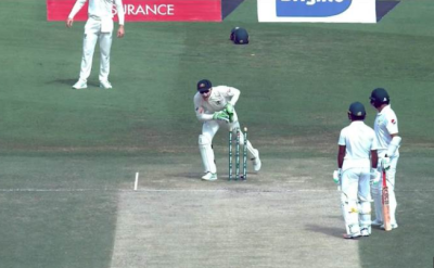 Azhar Ali gets run-out in the most bizarre manner