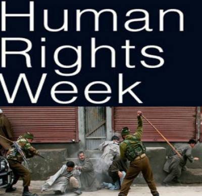 مقبوضہ کشمیر میں آج سے انسانی حقوق کا ہفتہ منایا جارہا ہے 