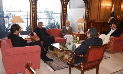 وزیر اعظم عمران خان سے سپیکر قومی اسمبلی اسد قیصر کی ملاقات