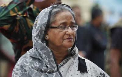 شیخ حسینہ نے مسلسل تیسری مرتبہ بنگلہ دیشی وزیراعظم کا حلف اٹھالیا