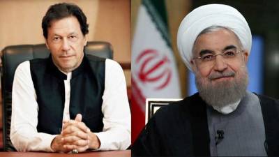 وزیرا عظم عمران خان اور ایرانی صدر حسن روحانی کا دوطرفہ تعلقات کو مضبوط بنانے کے عزم کا اعادہ