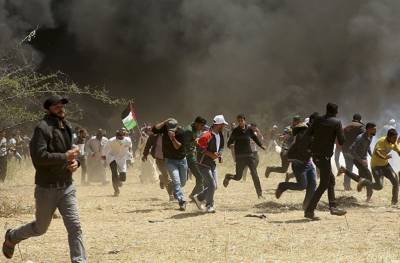 فلسطین میں مشرقی غزہ کی پٹی میں اسرائیلی فوج کے ساتھ جھڑپوں کے دوران ایک فلسطینی نوجوان شہید ہوگیا