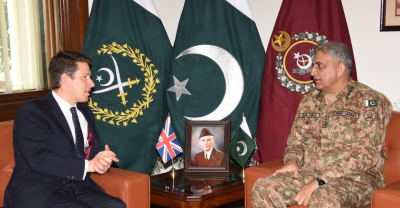 برطانیہ کی خطے میں امن و استحکام کے حوالے سے پاکستان کی کوششوں کی تحسین