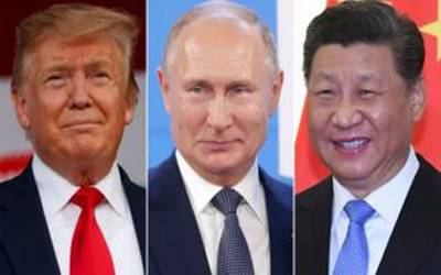 امریکی صدر کی اگلے ماہ چینی و روسی صدور سے ملاقاتیں متوقع