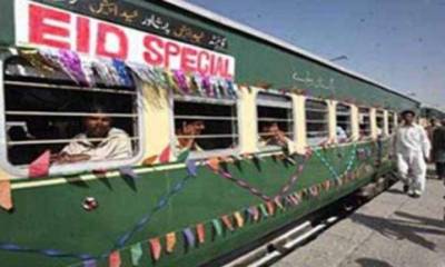 پاکستان ریلوے کا عید الفطر پر 5 اسپیشل ٹرینیں چلانے کا اعلان