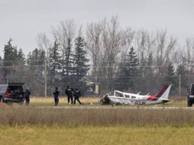 کینیڈا کا سیسنا طیارہ گر کر تباہ،2افراد ہلاک