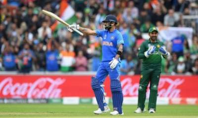 ورلڈ کپ: بھارت کا پاکستان کو جیت کیلئے 337 رنز کا ہدف