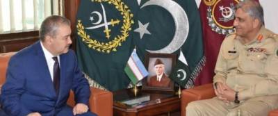 آرمی چیف سے چیئرمین سکیورٹی سروسز ازبکستان کی ملاقات, پیشہ ورانہ امور پر تبادلہ خیال
