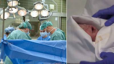 دماغی طورپر مردہ قرار دی گئی ایک خاتون کےہاں117 دنوں کے بعد بچی کی پیدائش