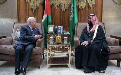 سعودی ولی عہد اور فلسطینی صدر میں مشترکہ بزنس کونسل کی تشکیل پر اتفاق