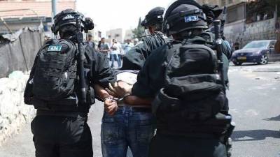 اسرائیلی پولیس نے العیسویہ سے7 فلسطینی اغوا کر لیے