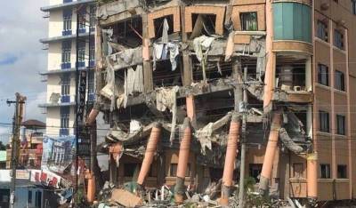 فلپائن میں پھر زلزلہ، 5افراد ہلاک