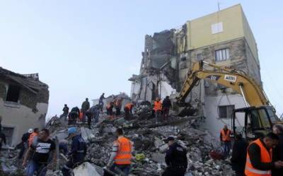 البانیہ زلزلے میں ہلاکتوں کی تعداد 39 ہو گئی،650افرادزخمی
